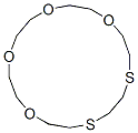 1,4-Dithia-18-crown-6Structure,52559-80-5Structure 1,4-Dithia-18-crown-6 Structure,52559-80-5Structure