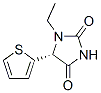 2,4-Imidazolidinedione,1-ethyl-5-(2-thienyl)-,(5r)-(9ci)Structure,525599-98-8Structure 2,4-Imidazolidinedione,1-ethyl-5-(2-thienyl)-,(5r)-(9ci) Structure,525599-98-8Structure