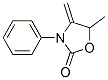 3-Phenyl-4-methylene-5-methyloxazolidine-2-oneStructure,52569-43-4Structure 3-Phenyl-4-methylene-5-methyloxazolidine-2-one Structure,52569-43-4Structure