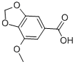 7-Methoxy-1,3-benzodioxide-5-carboxylicacidStructure,526-34-1Structure 7-Methoxy-1,3-benzodioxide-5-carboxylicacid Structure,526-34-1Structure