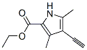 2,4-Dimethyl-3-ethynyl-1h-pyrrole-5-carboxylic acid ethyl esterStructure,52649-03-3Structure 2,4-Dimethyl-3-ethynyl-1h-pyrrole-5-carboxylic acid ethyl ester Structure,52649-03-3Structure