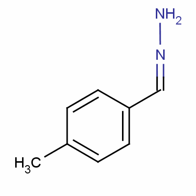 P-甲基苯甲醛肼酮結(jié)構(gòu)式_52693-87-5結(jié)構(gòu)式