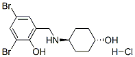 反式-2,4-二溴-6-(4-羥基環(huán)己基)氨基甲基苯酚鹽酸鹽結(jié)構(gòu)式_52702-51-9結(jié)構(gòu)式