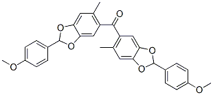 4-Methoxyphenyl (6-methyl-1,3-benzodioxol-5-yl) ketoneStructure,52806-35-6Structure 4-Methoxyphenyl (6-methyl-1,3-benzodioxol-5-yl) ketone Structure,52806-35-6Structure