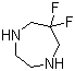 6,6-Difluoro-1,4-diazepaneStructure,529509-58-8Structure 6,6-Difluoro-1,4-diazepane Structure,529509-58-8Structure