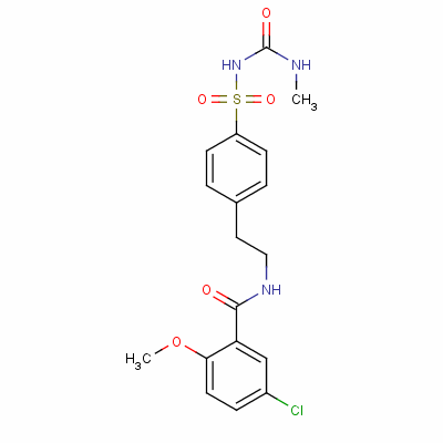 GlicondamideStructure,52994-25-9Structure Glicondamide Structure,52994-25-9Structure