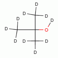 叔丁醇-D10氘代結(jié)構(gòu)式_53001-22-2結(jié)構(gòu)式