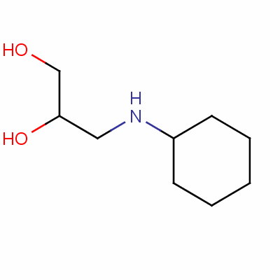 3-(Cyclohexylamino)propane-1,2-diolStructure,53052-03-2Structure 3-(Cyclohexylamino)propane-1,2-diol Structure,53052-03-2Structure