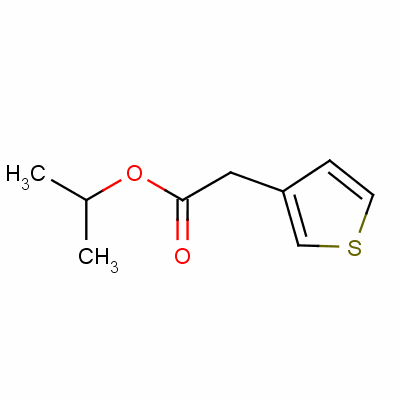 Isopropyl thiophene-3-acetateStructure,53064-74-7Structure Isopropyl thiophene-3-acetate Structure,53064-74-7Structure