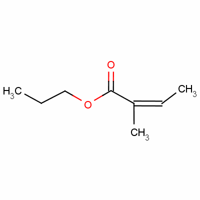 Propyl 2-methylisocrotonateStructure,53082-57-8Structure Propyl 2-methylisocrotonate Structure,53082-57-8Structure