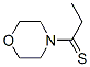 1-(4-嗎啉)-1-丙烷硫酮結(jié)構(gòu)式_5309-96-6結(jié)構(gòu)式