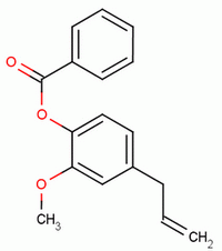 4-Allyl-2-methoxyphenyl benzoateStructure,531-26-0Structure 4-Allyl-2-methoxyphenyl benzoate Structure,531-26-0Structure