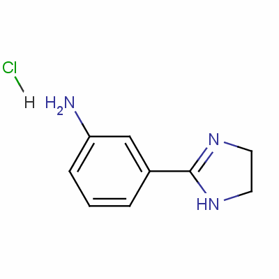 3-(4,5-Dihydro-1h-imidazol-2-yl)aniline monohydrochlorideStructure,53104-89-5Structure 3-(4,5-Dihydro-1h-imidazol-2-yl)aniline monohydrochloride Structure,53104-89-5Structure
