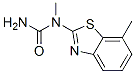 Urea, n-methyl-n-(7-methyl-2-benzothiazolyl)- (9ci)Structure,53284-70-1Structure Urea, n-methyl-n-(7-methyl-2-benzothiazolyl)- (9ci) Structure,53284-70-1Structure