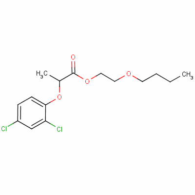 2-(2,4-Dichlorophenoxy)propionic acid 2-butoxyethanol esterStructure,53404-31-2Structure 2-(2,4-Dichlorophenoxy)propionic acid 2-butoxyethanol ester Structure,53404-31-2Structure