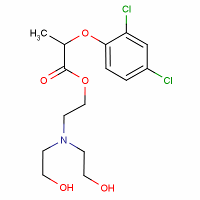 Tris(2-hydroxyethyl)ammonium 2-(2,4-dichlorophenoxy)propionateStructure,53404-48-1Structure Tris(2-hydroxyethyl)ammonium 2-(2,4-dichlorophenoxy)propionate Structure,53404-48-1Structure