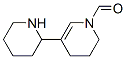 3,4-Dihydro-5-(piperidin-2-yl)-1(2h)-pyridinecarbaldehyde Structure,53508-13-7Structure