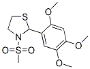 Thiazolidine, 3-(methylsulfonyl)-2-(2,4,5-trimethoxyphenyl)- (9ci)Structure,537678-36-7Structure Thiazolidine, 3-(methylsulfonyl)-2-(2,4,5-trimethoxyphenyl)- (9ci) Structure,537678-36-7Structure