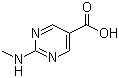 2-甲基氨基-嘧啶-5-羧酸結構式_5388-21-6結構式