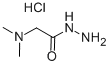 2-(Dimethylamino)acetohydrazide hydrochlorideStructure,539-64-0Structure 2-(Dimethylamino)acetohydrazide hydrochloride Structure,539-64-0Structure