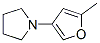 (9CI)-1-(5-甲基-3-呋喃)-吡咯烷結(jié)構(gòu)式_539021-20-0結(jié)構(gòu)式