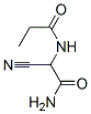 n-(2-氨基-1-氰基-2-氧代乙基)-丙酰胺結(jié)構(gòu)式_53943-34-3結(jié)構(gòu)式