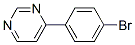 Pyrimidine, 4-(4-bromophenyl)- (9ci)Structure,53975-33-0Structure Pyrimidine, 4-(4-bromophenyl)- (9ci) Structure,53975-33-0Structure