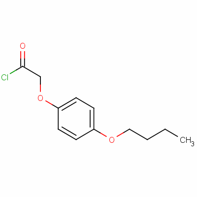 (4-Butoxyphenoxy)acetyl chlorideStructure,54022-77-4Structure (4-Butoxyphenoxy)acetyl chloride Structure,54022-77-4Structure