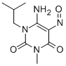 6-Amino-1-isobutyl-3-methyl-5-nitrosouracilStructure,54052-67-4Structure 6-Amino-1-isobutyl-3-methyl-5-nitrosouracil Structure,54052-67-4Structure