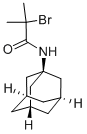 N1-(1-adamantyl)-2-bromo-2-methylpropanamideStructure,54059-85-7Structure N1-(1-adamantyl)-2-bromo-2-methylpropanamide Structure,54059-85-7Structure