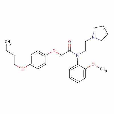 FexicaineStructure,54063-46-6Structure Fexicaine Structure,54063-46-6Structure