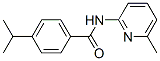 Benzamide,4-(1-methylethyl)-n-(6-methyl-2-pyridinyl)-(9ci)Structure,540755-44-0Structure Benzamide,4-(1-methylethyl)-n-(6-methyl-2-pyridinyl)-(9ci) Structure,540755-44-0Structure