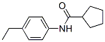 Cyclopentanecarboxamide,n-(4-ethylphenyl)-(9ci)Structure,541517-92-4Structure Cyclopentanecarboxamide,n-(4-ethylphenyl)-(9ci) Structure,541517-92-4Structure
