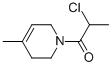 Pyridine,1-(2-chloro-1-oxopropyl)-1,2,3,6-tetrahydro-4-methyl-(9ci)Structure,54152-09-9Structure Pyridine,1-(2-chloro-1-oxopropyl)-1,2,3,6-tetrahydro-4-methyl-(9ci) Structure,54152-09-9Structure