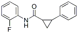 Cyclopropanecarboxamide,n-(2-fluorophenyl)-2-phenyl-(9ci)Structure,541544-20-1Structure Cyclopropanecarboxamide,n-(2-fluorophenyl)-2-phenyl-(9ci) Structure,541544-20-1Structure