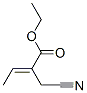 Ethyl (2e)-2-(cyanomethyl)-2-butenoateStructure,54244-77-8Structure Ethyl (2e)-2-(cyanomethyl)-2-butenoate Structure,54244-77-8Structure
