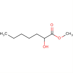 2-羥基庚酸甲酯結(jié)構(gòu)式_54340-91-9結(jié)構(gòu)式