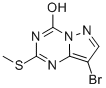 8-溴-2-(甲基硫代)吡唑并[1,5-a][1,3,5]噻嗪-4-醇結(jié)構(gòu)式_54346-35-9結(jié)構(gòu)式