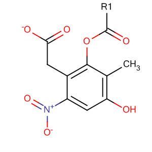 2-甲基-5-硝基乙酸苯酯結構式_54362-24-2結構式