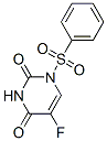 1-(Phenylsulfonyl)-5-fluorouracilStructure,54390-99-7Structure 1-(Phenylsulfonyl)-5-fluorouracil Structure,54390-99-7Structure