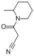 1-(氰基乙?；?-2-甲基哌啶結(jié)構(gòu)式_544453-71-6結(jié)構(gòu)式