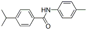 (9ci)-4-(1-甲基乙基)-n-(4-甲基苯基)-苯甲酰胺結(jié)構(gòu)式_544462-18-2結(jié)構(gòu)式