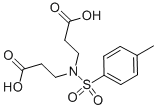 N-p-Toluenesulfonylimino-3，3′-dipropionic Acid Structure,5446-58-2Structure