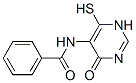 (9ci)-n-(1,4-二氫-6-疏基-4-氧代-5-嘧啶)-苯甲酰胺結(jié)構式_544705-51-3結(jié)構式
