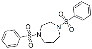 Hexahydro-1,4-bis(phenylsulfonyl)-1H-1,4-DiazepineStructure,5451-44-5Structure Hexahydro-1,4-bis(phenylsulfonyl)-1H-1,4-Diazepine Structure,5451-44-5Structure