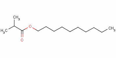 Propanoic acid, 2-methyl-, decyl esterStructure,5454-22-8Structure Propanoic acid, 2-methyl-, decyl ester Structure,5454-22-8Structure