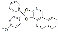 2-(4-甲氧基苯基)-2-苯基-1,3-二氧代[4,5-f][4,7]鄰二氮雜菲結(jié)構(gòu)式_54616-38-5結(jié)構(gòu)式