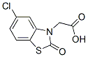2-Oxo-5-chloro-2,3-dihydrobenzothiazole-3-acetic acid Structure,54769-25-4Structure