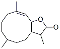 (10Z)-3,6,10-三甲基-3A,4,5,6,7,8,9,11A-八氫環(huán)癸并[b]呋喃-2(3H)-酮結(jié)構(gòu)式_54833-40-8結(jié)構(gòu)式