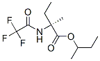 N-(trifluoroacetyl)-d-isovaline 1-methylpropyl esterStructure,54889-84-8Structure N-(trifluoroacetyl)-d-isovaline 1-methylpropyl ester Structure,54889-84-8Structure